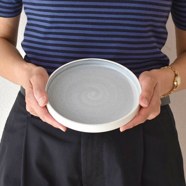 日本製 美濃燒 ECRU 北歐風淺盤 | 圓形淺盤 平盤 蛋糕盤 早午餐盤 西餐盤