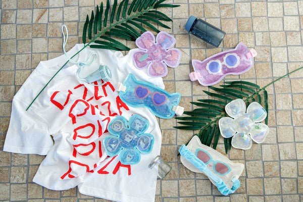 日本 CDF etendue 貓咪涼感凝膠眼罩 | 夏日眼罩 冰敷眼罩