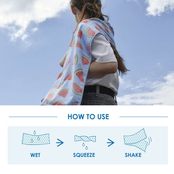 日本 Hello Bear Cool 涼感毛巾 | 防曬 遇水即涼 運動毛巾 降溫毛巾 消暑