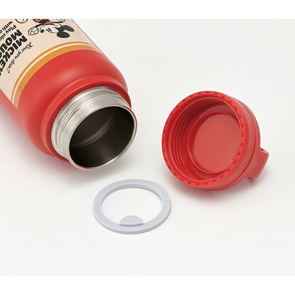 日本 Skater 米奇不銹鋼保溫瓶 350ml | Mickey 紅色保溫瓶 提把保溫瓶 保溫水瓶