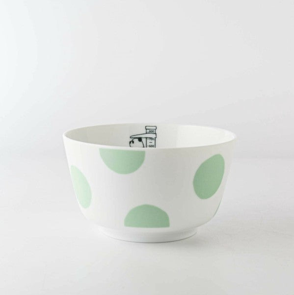 日本製 美濃燒 熊貓測量身高碗 890cc | 大碗 丼飯碗 湯碗 飯碗 陶瓷碗 北歐風