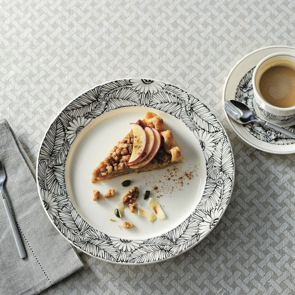 日本製 Vallmo 手繪花草咖啡杯盤 | 北歐風 下午茶組 咖啡杯 咖啡碟 點心盤