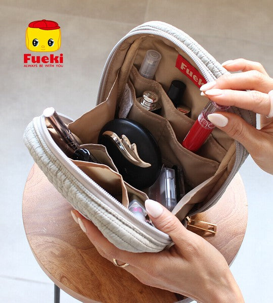 日本 Fueki-Kun 旅行收納包 | 多隔層 大容量收納包 拉鍊化妝包 Fueki君