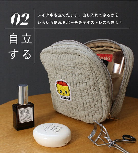 日本 Fueki-Kun 旅行收納包 | 多隔層 大容量收納包 拉鍊化妝包 Fueki君