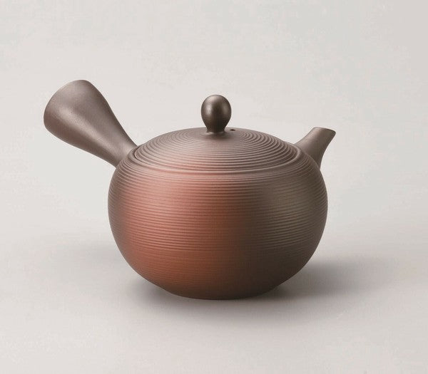 日本製 常滑燒富仙作窯變茶壺 470cc | 附網茶壺 茶具 泡茶壺