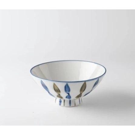 日本製 美濃燒 12cm 十草飯碗|飯碗 湯碗 餐碗 - 富士通販