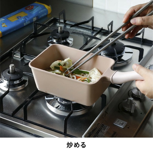 日本 CB Japan Supot 輕量多用料理鍋 1.4L 附蓋 | 煎炒煮 1~2人鍋