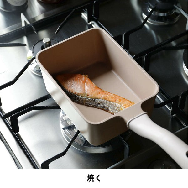 日本 CB Japan Supot 輕量多用料理鍋 1.4L 附蓋 | 煎炒煮 1~2人鍋