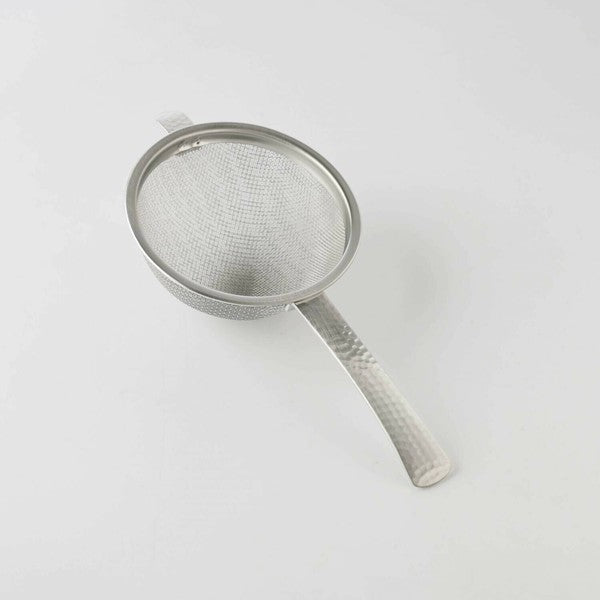 日本製 燕三條不鏽鋼帶柄濾茶器 | 槌目紋 茶篩 濾茶器 茶葉匙