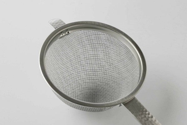 日本製 燕三條不鏽鋼帶柄濾茶器 | 槌目紋 茶篩 濾茶器 茶葉匙