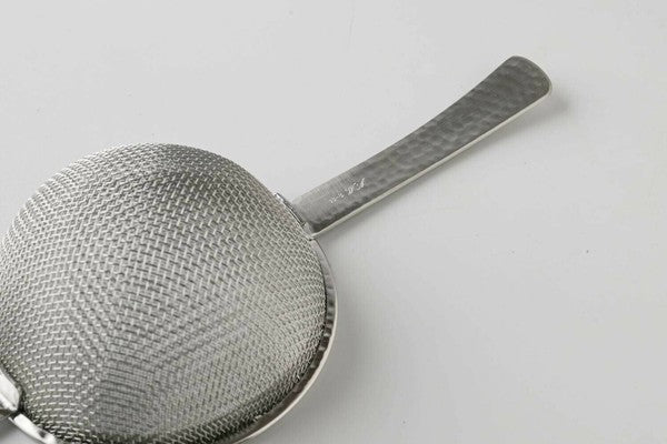 日本製 燕三條不鏽鋼帶柄濾茶器 | 槌目紋 茶篩 濾茶器 茶葉匙