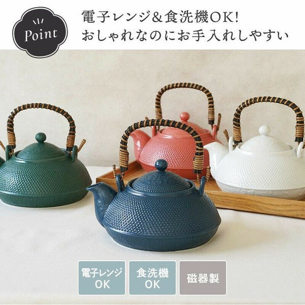 日本 南部鐵器 土瓶茶具 | 附濾網 四色 土瓶蒸 煎茶壺 煎茶碗