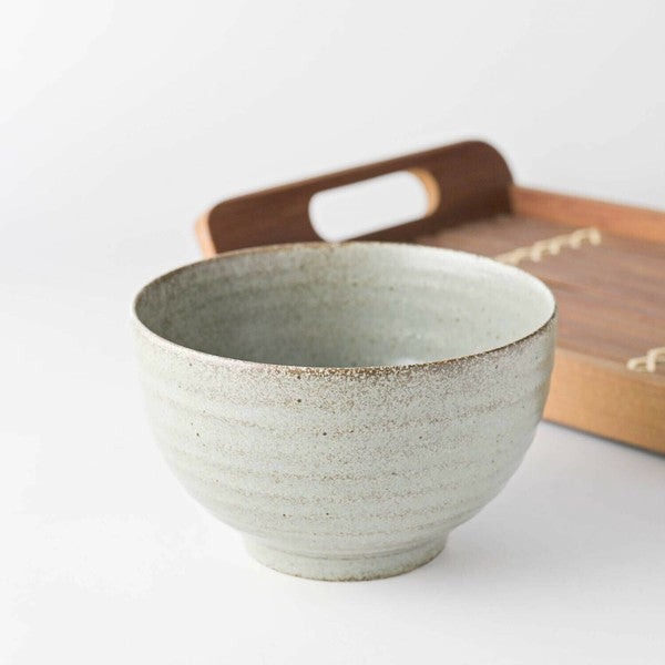 日本製 灰色陶瓷碗13公分 | 飯碗 拉麵碗 茶泡飯丼碗