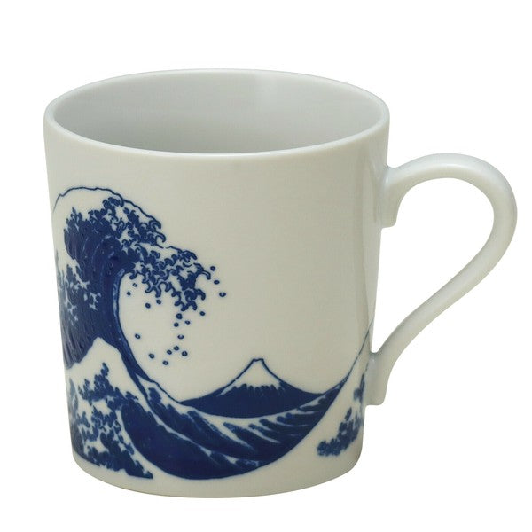 日本製 浮世繪 神奈川沖浪裏 馬克杯 附木盒 | 送禮 浪に富士 葛飾北齋