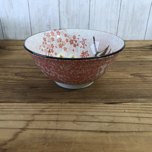 日本製 柴犬浪裏/淺草/京都碗盤 | 柴犬碗 紀念性禮物 浮世繪 碗盤