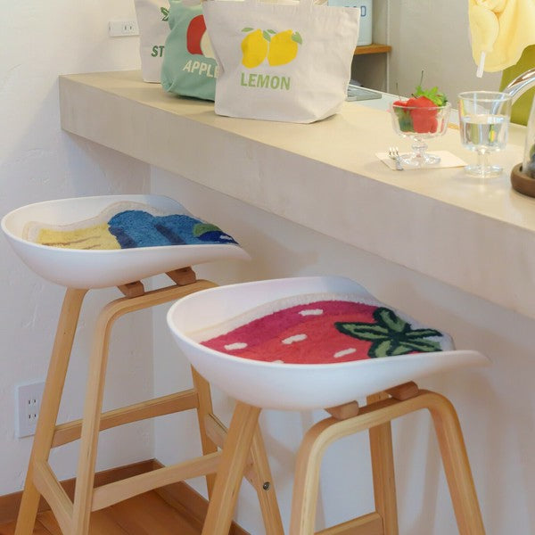 日本 Joujoulier 太可愛水果地墊 椅墊 | 2025春夏新品 玄關 臥室 腳踏墊