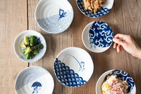 日本製 美濃燒 SHICHITA 和風貓咪碗盤 四款 | 陶瓷碗盤 漂亮的碗 貓奴 碗盤