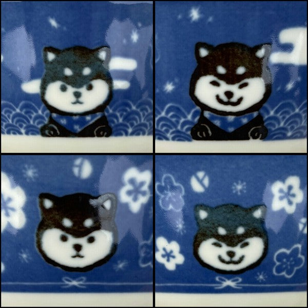 日本製 美濃燒 柴犬陶瓷碗 大碗 兩色 | 丼飯碗 拉麵碗 大湯碗 碗公 造型碗