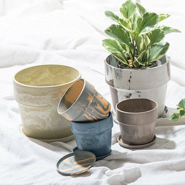 日本 posh living 再生環保花盆 3吋 4吋 5吋 | 多肉盆栽 城市花盆系列