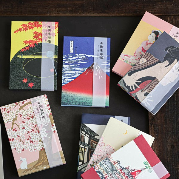 日本 神奈川沖浪裏 名畫 御朱印帳 集章本 | 旅遊手帳 筆記本 畫本 文青 藝術收藏