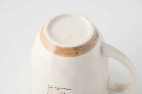 日本製 美濃燒 極輕量 貓頭鷹馬克杯 | 水杯 咖啡杯 陶瓷杯 茶杯 吉祥物