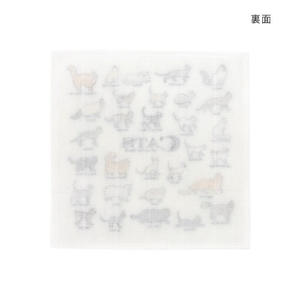 日本製 可愛動物圖鑑系列抹布 貓/狗/鳥 | 廚房抹布 方巾 家事布