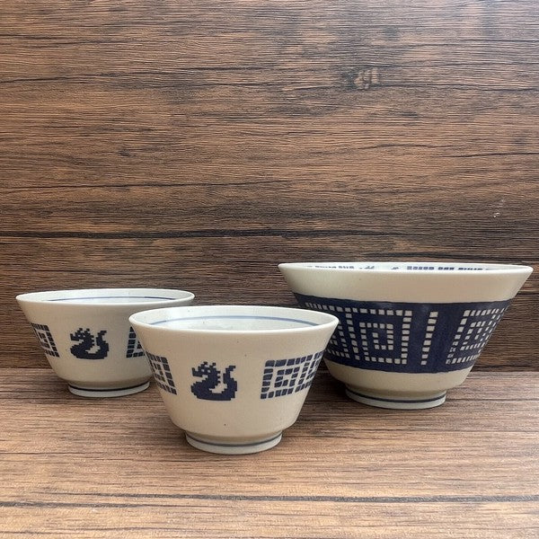 日本製 美濃燒 中華雷紋龍碗盤 | 高台碗 拉麵碗 八角 餃子盤 中華風 吉祥碗