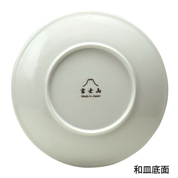 日本製 美濃燒 富士山浪花杯盤 附原裝紙盒 | 兩色 送禮禮盒 馬克杯 小碟子 葛飾北齋