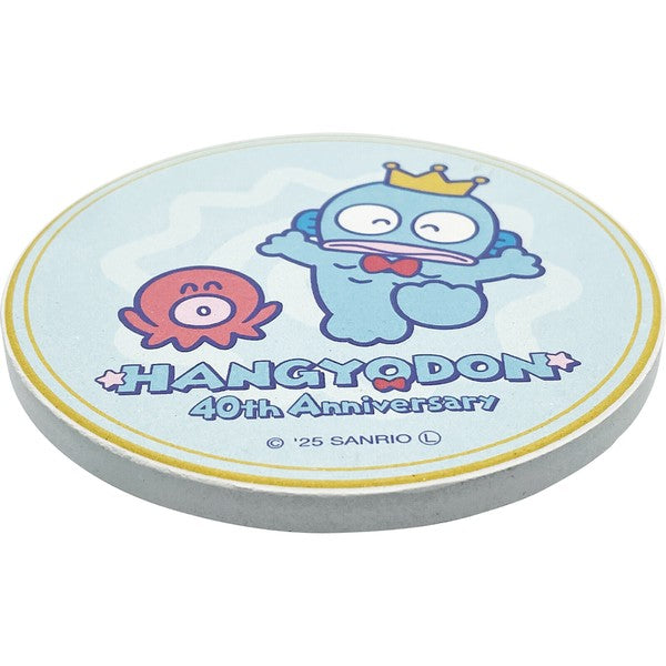 日本 三麗鷗 正版珪藻土吸水杯墊 | 硅藻土杯墊 吸水 可愛杯墊 陶瓷軟木杯墊