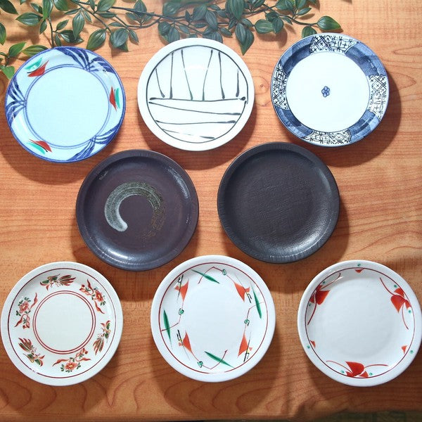 日式餐盤 日本製 麥山窯手工製陶瓷餐盤 13.7cm 蛋糕盤 水果盤 糖果盤 圓盤 小菜盤 日本盤子