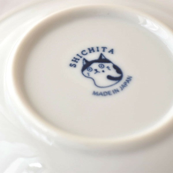 日本製 美濃燒 SHICHITA 貓咪圖案11公分盤 | 餐盤 盤子 甜點盤 分菜盤 陶瓷盤 貓奴必收