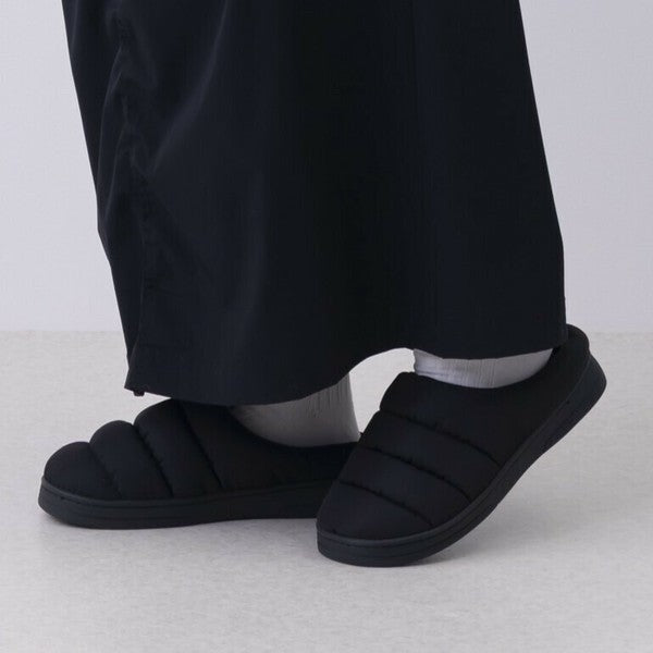 日本直送 內刷毛 保暖羽絨拖鞋 四色 | 莫卡辛鞋 懶人拖鞋 保暖 防寒 戶外 室內拖鞋 毛毛拖