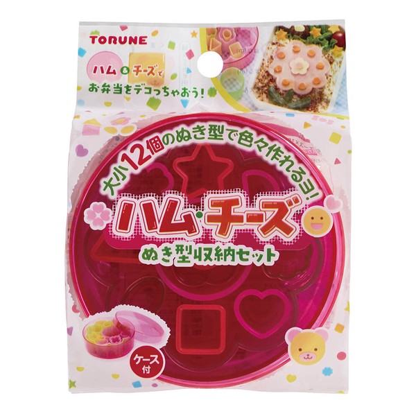 日本 TORUNE 多款圖案造型食物壓模組 | 模具 便當裝飾 食材壓花 便當DIY