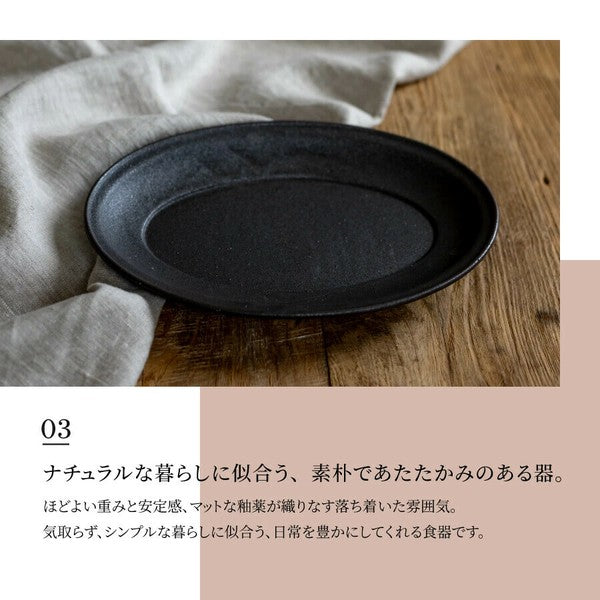 日本製 美濃燒 Largo 高質感霧面橢圓餐盤 | 陶瓷餐盤 橢圓盤 義大利麵盤 咖哩盤 深盤