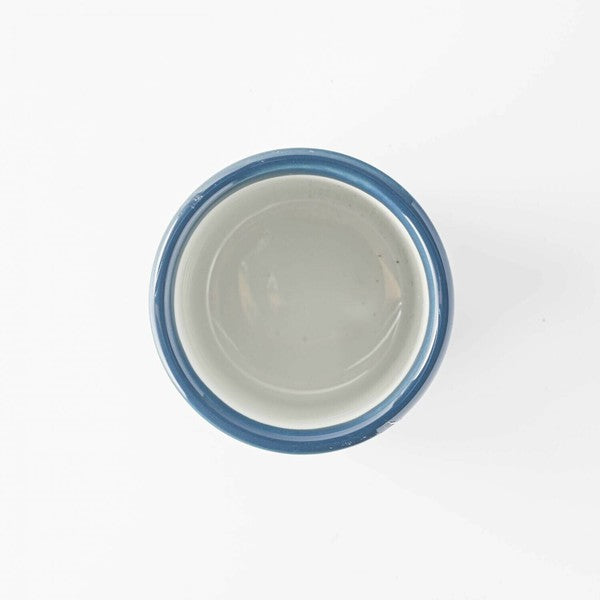 日本製 美濃燒 手工藍霧日式茶杯 310cc | 杯子 馬克杯 咖啡杯 湯吞 壽司湯吞 日本茶杯