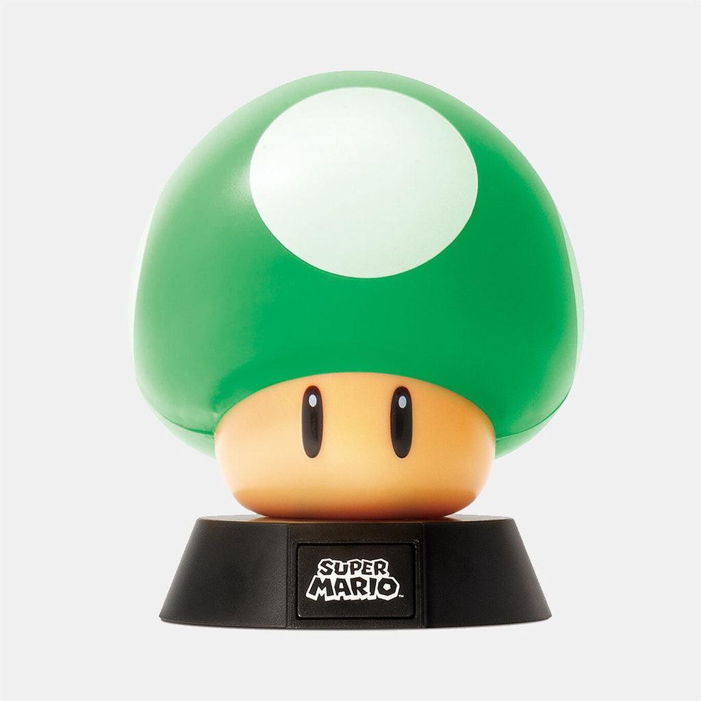 正版任天堂瑪利歐道具造型夜燈|栗寶寶、超級蘑菇、1UP香菇 - 富士通販