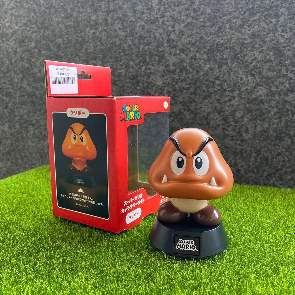 正版任天堂瑪利歐道具造型夜燈|栗寶寶、超級蘑菇、1UP香菇 - 富士通販