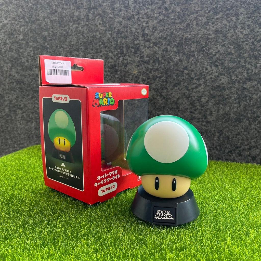 正版任天堂瑪利歐道具造型夜燈|栗寶寶、超級蘑菇、1UP香菇 - 富士通販