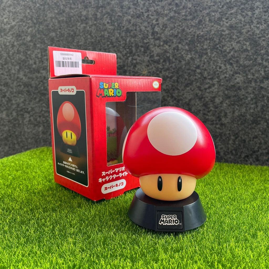 正版任天堂瑪利歐道具造型夜燈|栗寶寶、超級蘑菇、1UP香菇 - 富士通販