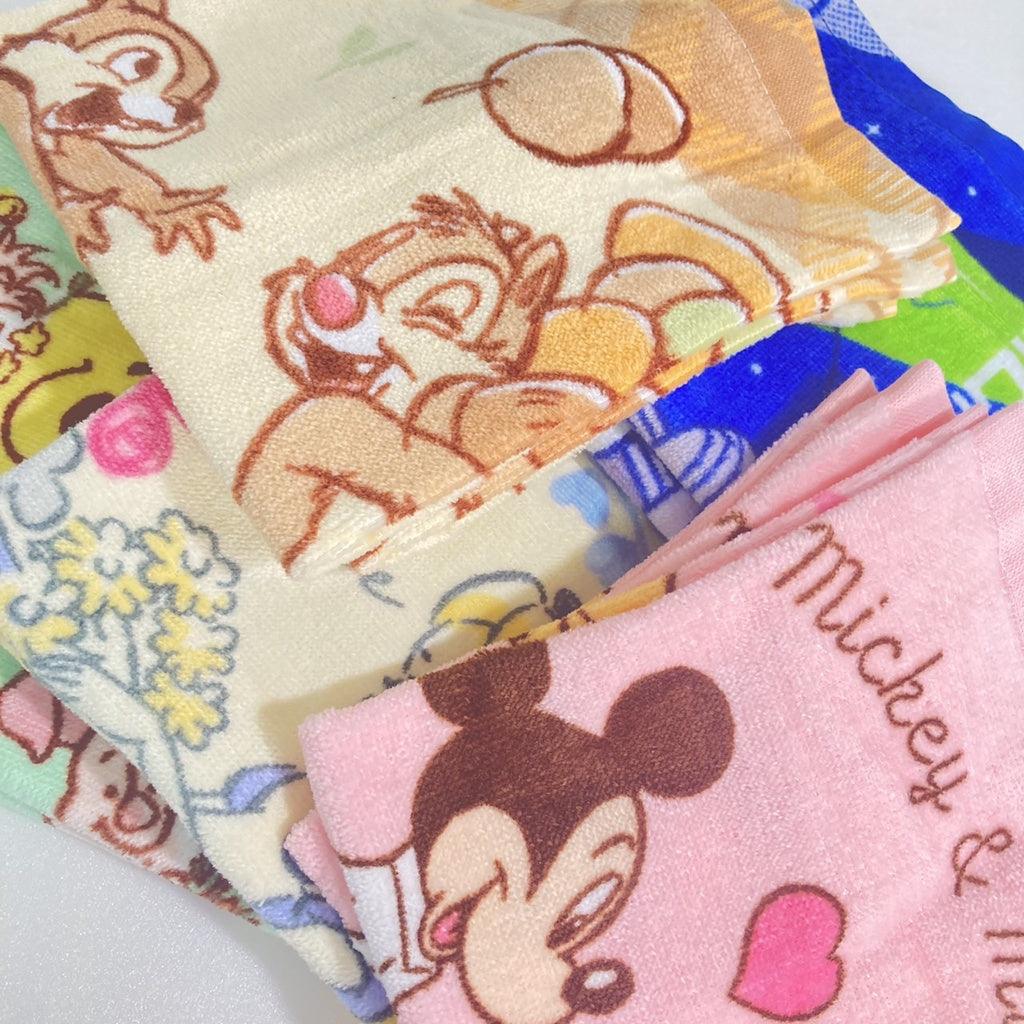 兒童純棉毛巾 2入| 迪士尼 米奇 米妮 唐老鴨 玩具總動員 愛麗絲 巴斯光年 奇奇蒂蒂 - 富士通販