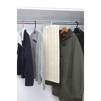 日本製 櫥櫃專用 立體除臭除濕墊 2入|鞋櫃除臭 可重複使用 可掛式防潮墊 - 富士通販