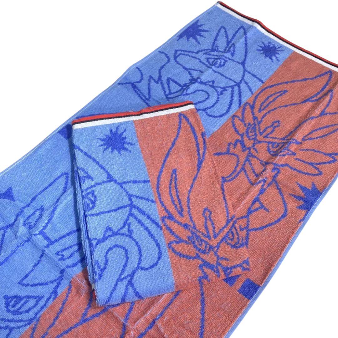 兒童寶可夢毛巾 2入 34x75| 皮卡丘 卡比獸 伊布 波加曼 路卡利歐 - 富士通販