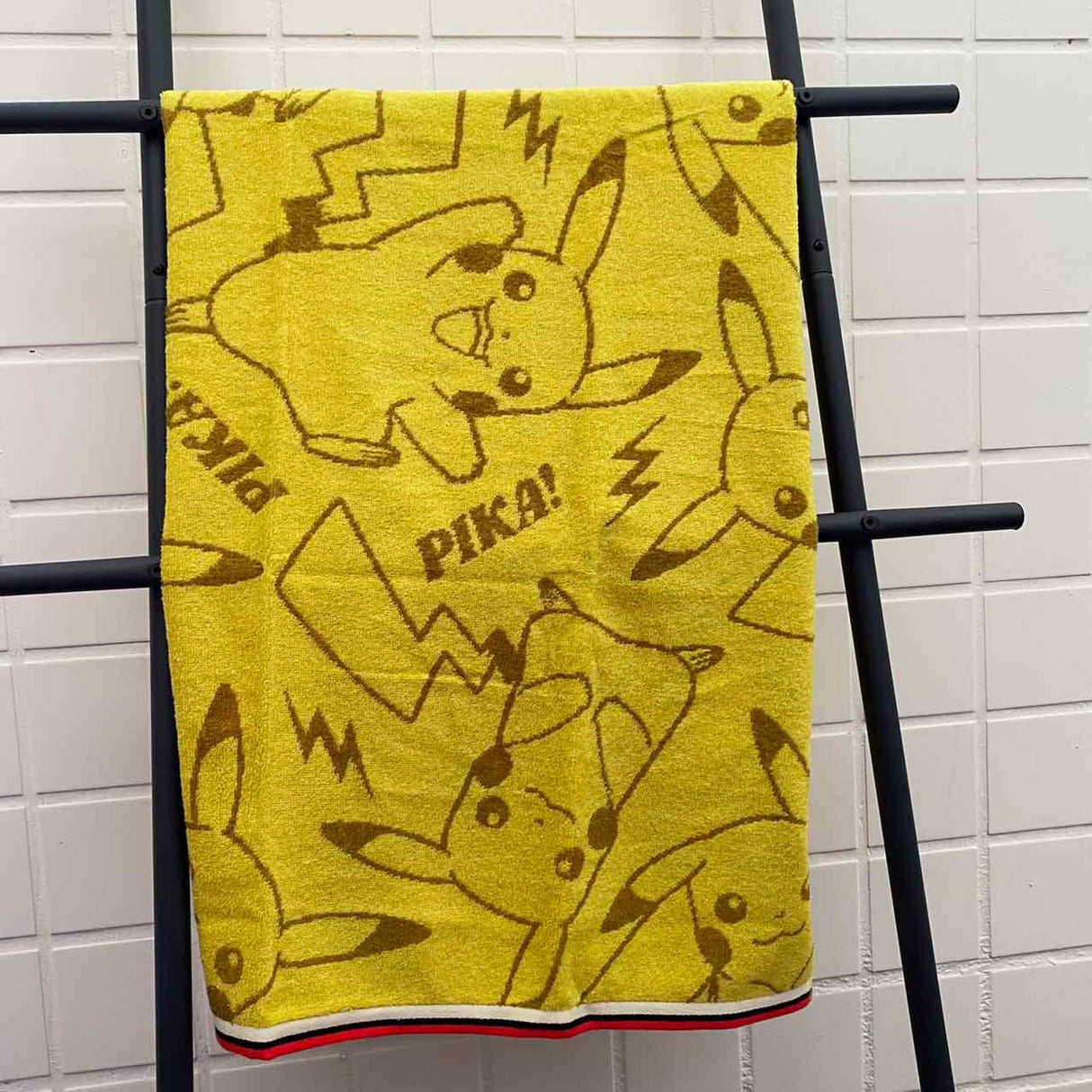 兒童寶可夢毛巾 2入 34x75| 皮卡丘 卡比獸 伊布 波加曼 路卡利歐 - 富士通販