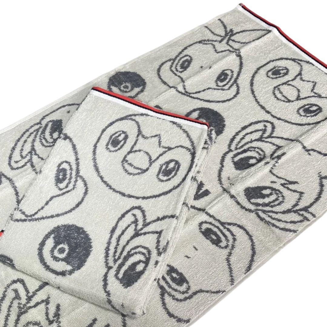 兒童寶可夢毛巾 2入 34x75| 皮卡丘 卡比獸 伊布 波加曼 路卡利歐 - 富士通販