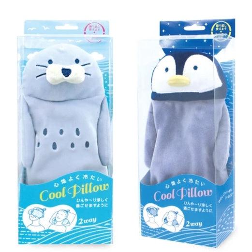 2 way動物涼枕|冷熱枕、頸枕、眼枕 - 海豹冷枕、企鵝冷枕 - 富士通販