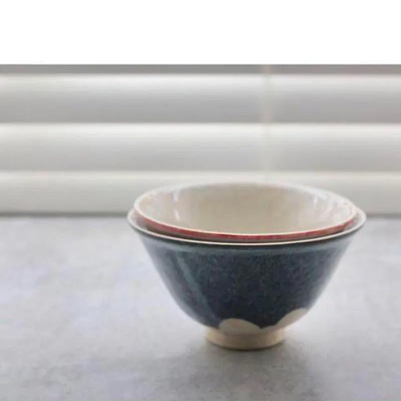 日本製 Rokuro Blut's 六魯 富士山 飯碗|陶瓷碗 餐碗 對碗 - 富士通販