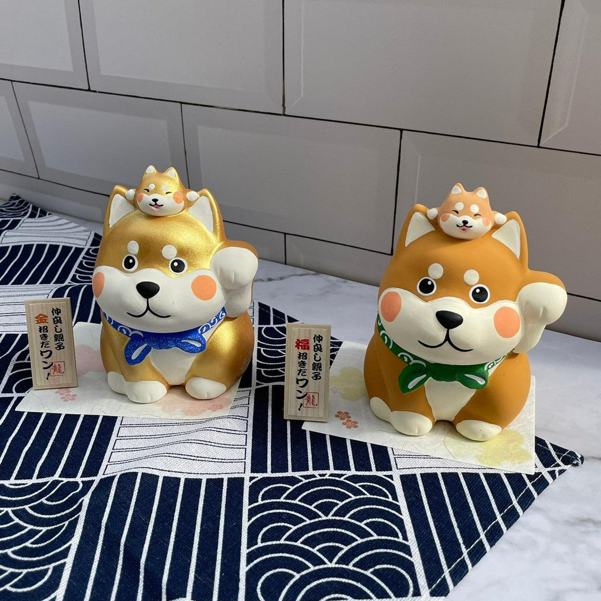 招財柴柴存錢筒/柴犬貯金箱|2022過年裝飾招福吉祥物 - 富士通販