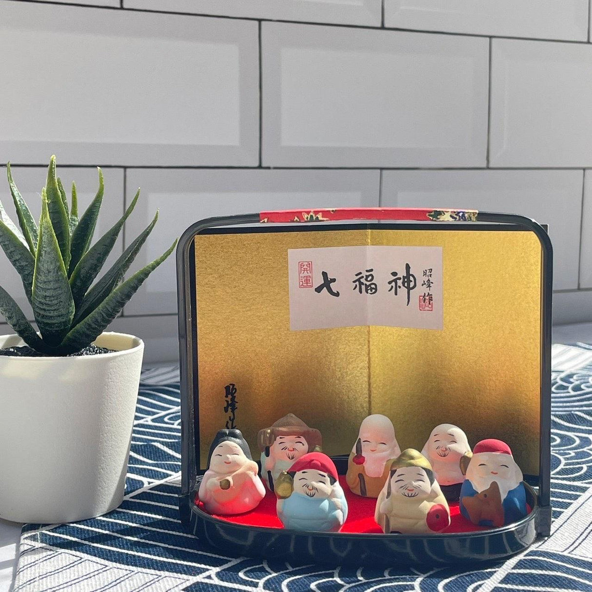 瀨戶燒昭峰作七福神 |2022過年裝飾招福吉祥物 - 富士通販