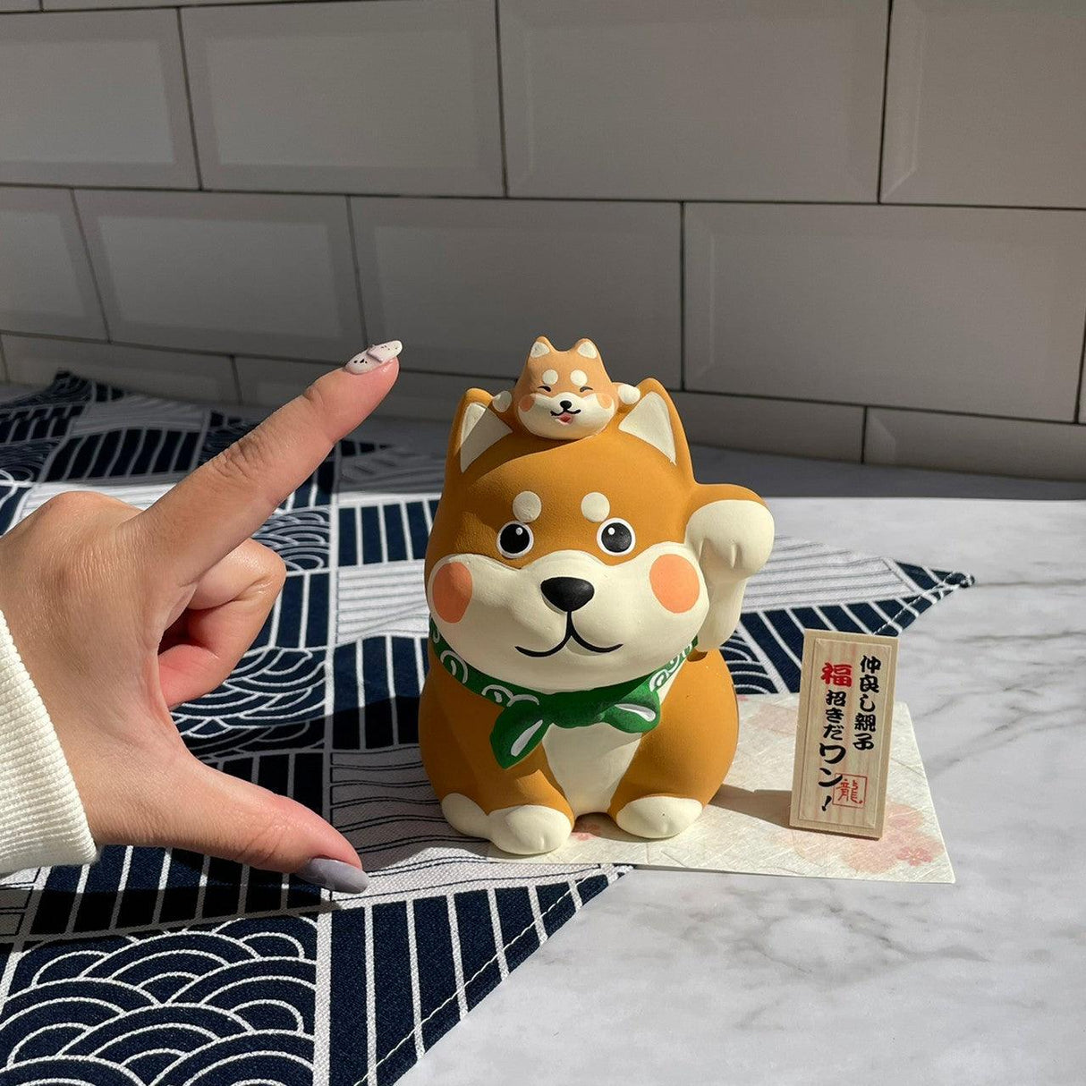 招財柴柴存錢筒/柴犬貯金箱|2022過年裝飾招福吉祥物 - 富士通販