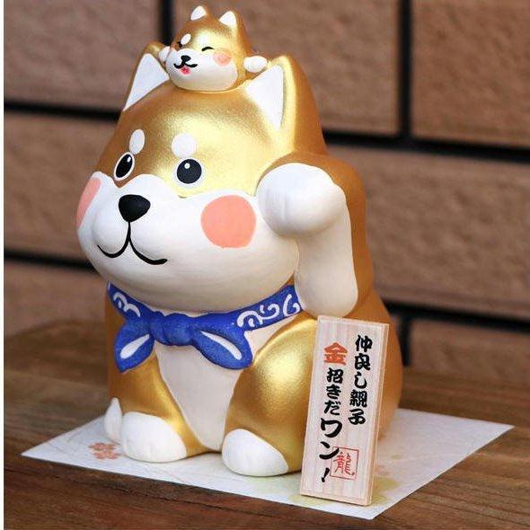 招財柴柴存錢筒/柴犬貯金箱|2022過年裝飾招福吉祥物 - 富士通販